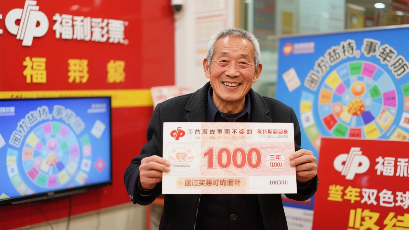 男子常整本购彩刮中10万大奖，站主激动程度超彩民