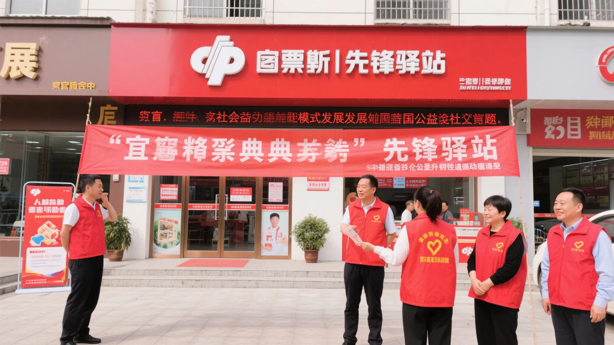 宜兴福彩先锋驿站启航，构筑公益服务新高地